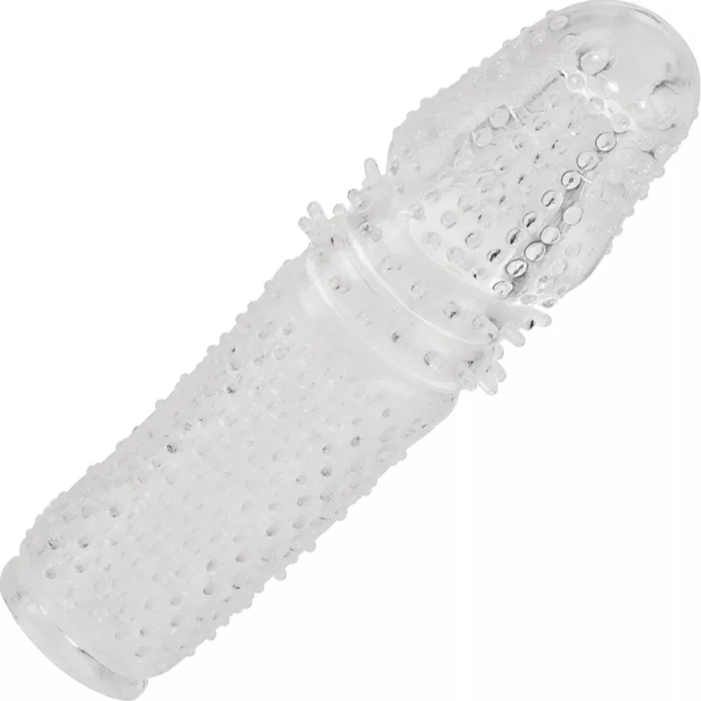 0.75" Extra Length Senso Penis Extension, 5.5", Clear