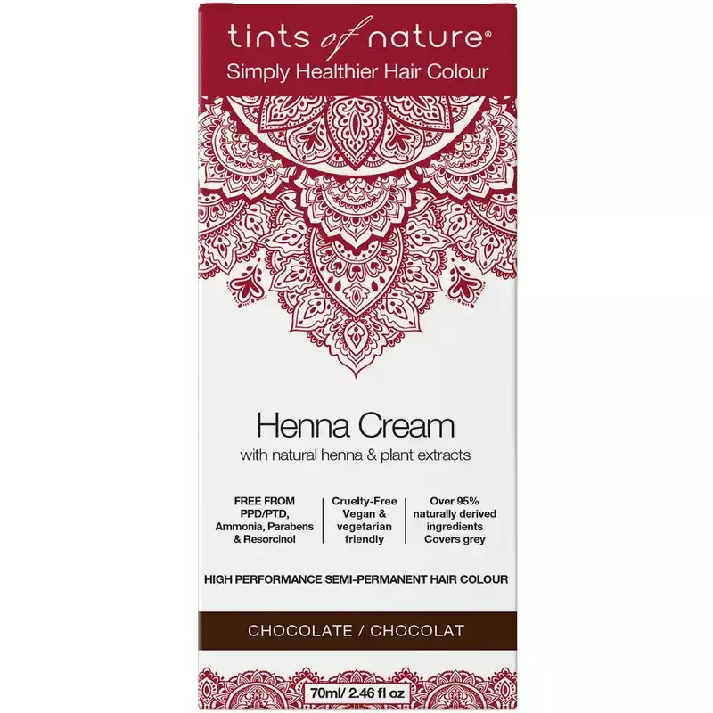 Budget Tints of Nature Henna Cream Chocolate 70ml